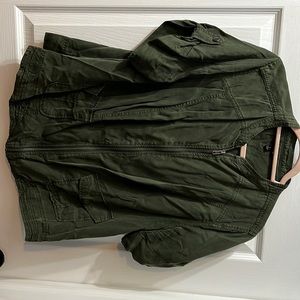 Green Short Sleeve Utility Shirt